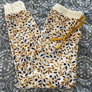 NWOT Garnet Hill Pajama Pants, 100%, Size XS